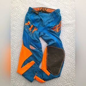 Fly Racing Pants Size 30 Blue Orange Unisex